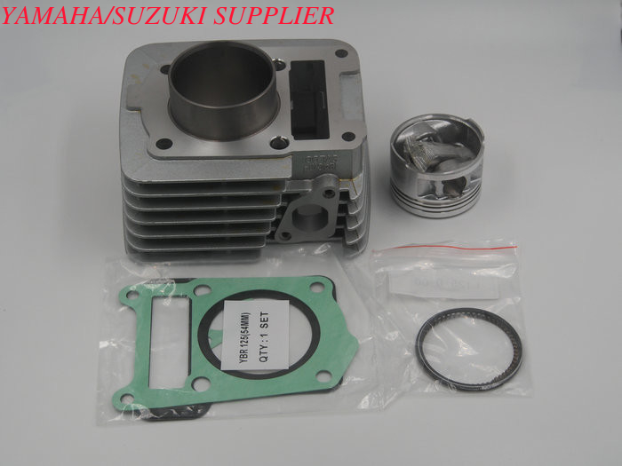 Yamaha YBR125E Big Bore Cylinder Kits , OEM Available Cylinder Piston Kit