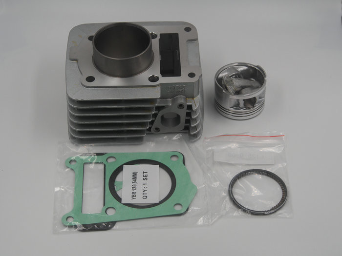 Yamaha YBR125E Big Bore Cylinder Kits , OEM Available Cylinder Piston Kit